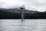 Fototapeta  - Structure in Lake