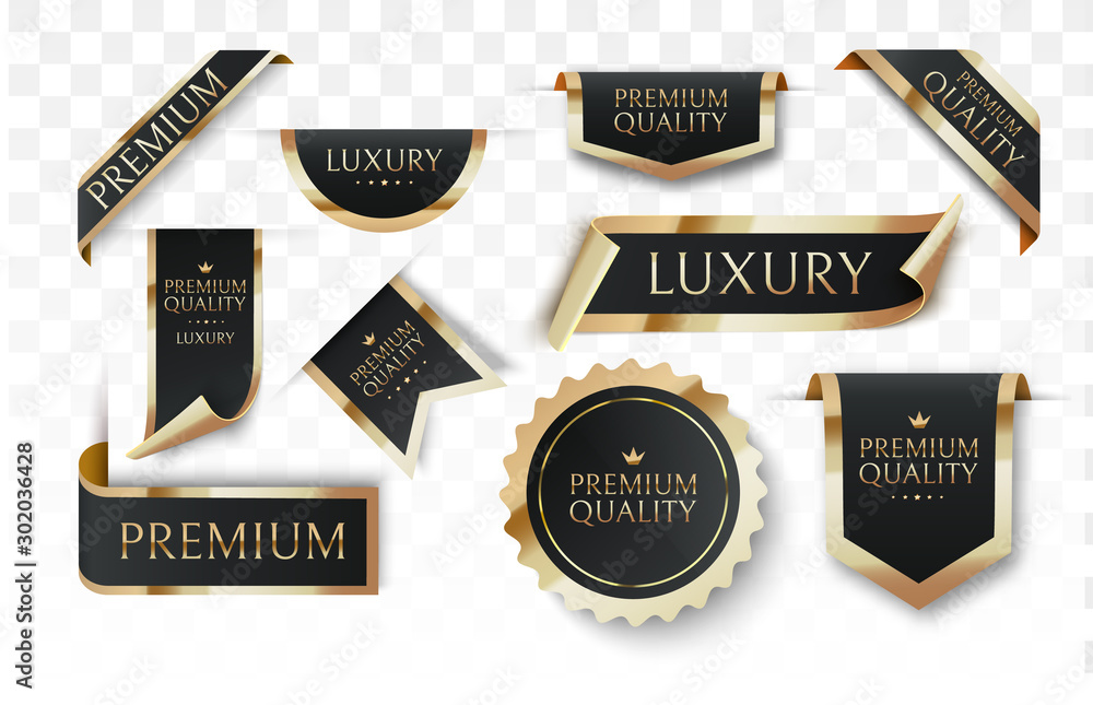 Premium quality vector badges or tag - obrazy, fototapety, plakaty 