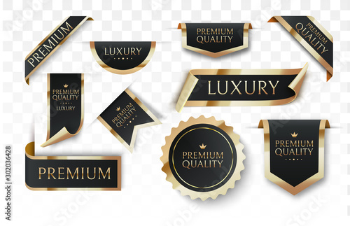 Premium quality vector badges or tag Tableau sur Toile