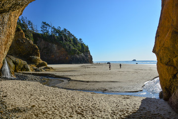 Beautiful Uncrowded Beach on Oregon Coast