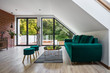 © Dariusz Jarzabek - Stylish attic living room
