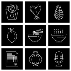 Set of 9 Quality icon