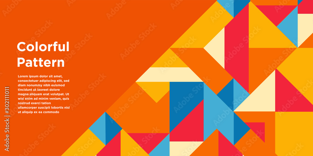 Colorful Abstract Background Stock Vector | Adobe Stock