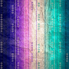 Sticker - Geometry abstract background with stripes. Various vertical lines. Gradient paint. Grunge texture