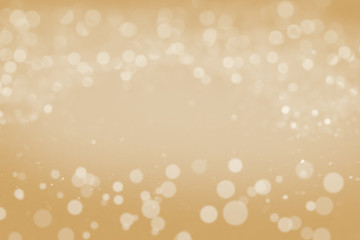 Wall Mural - colorful bokeh like shining star on gold background