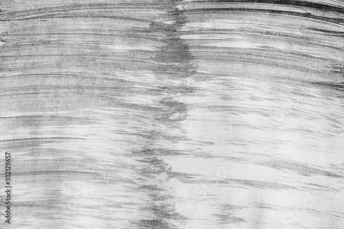 Abstract watercolor brushstrokes with silver paint for the background