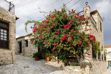 Traditional houses in Skarinou village, Cyprus