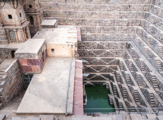 Wall Mural - Chand Baori Stepwell, Jaipur, Rajasthan, India