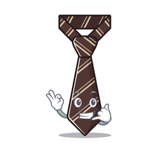 Sticker - call me smiling tie isolated on the cartoon