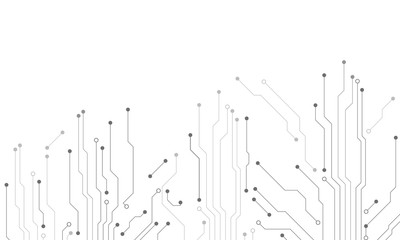 Abstract high-tech technology background.Circuit board or electronic motherboard vector illustration.