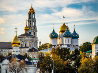 Wall Mural - Trinity Lavra of St. Sergius, Sergiev Posad, Moscow Region. gold ring of Russia