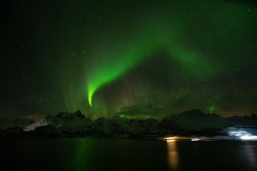 northern europe norway northern lights aurora