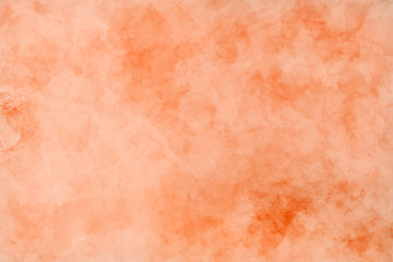 Wall Mural - abstract modern painting . dry brush painted paper , canvas , wall . textured background in coral to