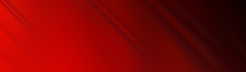 Red background for wide banner