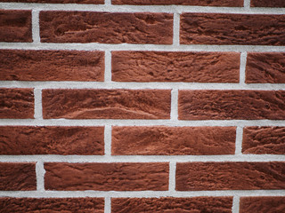 orange brick facade. Torn stone texture. Stone wall. abstract background