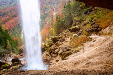 Poster - Waterfall Pericnik in Slovenia, Europe