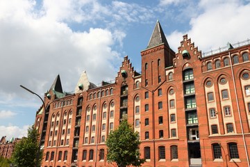 Hamburg brick warehouse