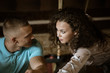 © Alaphotography - Young couple playing snooker together in bar