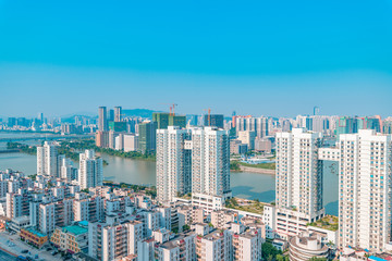  The Bay View of Zhuhai, China and Macau