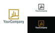 © leylagraph - Minimalist real estate property investment logo. Real estate and mortgage logo template