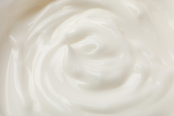 Cream textured background, close up and space for text