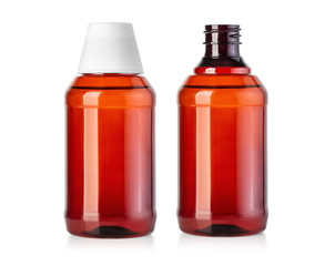 Wall Mural - plastic container for different cosmetic or medical products.