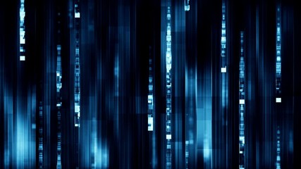 Wall Mural - technology background with binary code. abstract digital texture of a cyber space. futuristic surfac