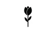 rose, tulip icon vector 