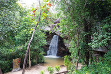 Sang Chan Waterfall (Moonlight Waterfall), Ubon Ratchathani Province, Thailand