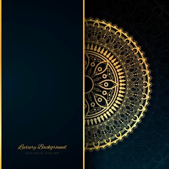 BLACK AND GOLD GREETING CARD