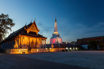 Wat Phra Mahathat Woramahaviharn is an important temple in Buddhism, located in Nakhon Si Thammarat Province, Thailand.