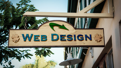 Street Sign to Web Design