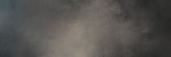 Fototapete - abstract painting background graphic with dark slate gray, dim gray and gray gray colors and space for text or image. can be used as header or banner