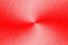 Polka Dot Red White Halftone Pattern