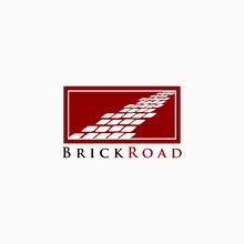 Brick Road Logo Design Inspiration . Footpath Logo Design Template