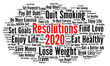 © Ricochet64 - Resolutions 2020 word cloud concept