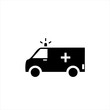 © nanskyblack - ambulance- Vector icon ambulance Icon Vector / ambulance icon /ambulance - Vector icon