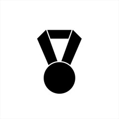 Wall Mural - Medal icon in trendy flat style isolated on background. Medal icon page symbol for your web site design Medal icon logo, app, UI. Medal icon Vector illustration, EPS10.