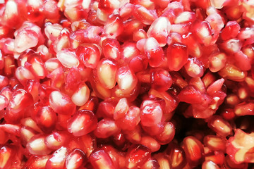 Wall Mural - fresh pomegranate texture