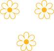© Levin - daisy isolated cute white flower doodle