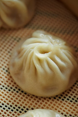 Wall Mural - Xiaolongbao, Chinese steamed buns in steamer