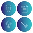 © Encoder X Solutions - Simple Set Of Universal Icons