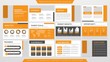 © Fuadi Alhusini - set of presentation template design with modern and minimalist layout concept