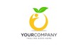 Nutrition from fruit for the body logo designs
