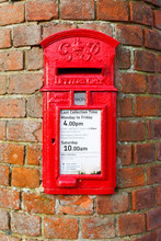 Traditional British Post Box