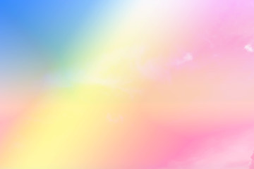 Wall Mural - soft cloud sky subtle background pastel gradient color for sky cloud nature abstract background .