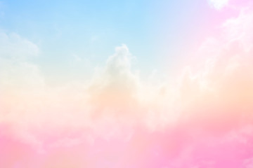 soft cloud sky subtle background pastel gradient color for sky cloud nature abstract background .