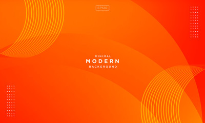 abstract geometric orange background, dynamic orange gradient background