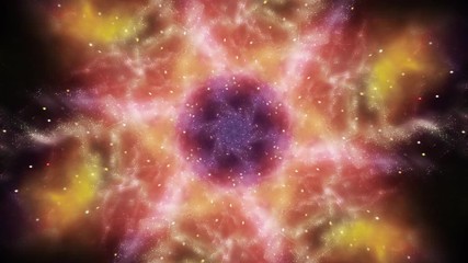 Wall Mural - Space 2443: Multidimensional space travel (Loop).