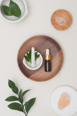 Wall Mural - herbal organic medicine product. natural herb essential from nature.